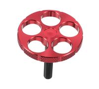 HEMOTON Poignée pour Pliant Alliage Aluminium Rouge Charnière Ronde à Haute Résistance Levier de Serrage Rapide pour Stabilité et Contrôle Améliorés