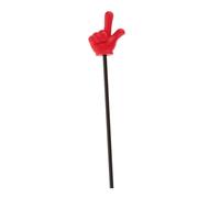 HEMOTON Pointeur à Main en Plastique Rouge pour Enseignant Surligneur de Geste de Pointer pour Tableau Blanc Accessoires de Jeu Lecture Spectacle Fête Salle de ournitures d'Enseignement