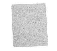 HEMOTON Pont de meulage pour Animaux de Compagnie Pierre meule de Lapin Coussinets de Lapin meule Jouets de Cage de Cochon d'Inde Roche volcanique Gris Clair