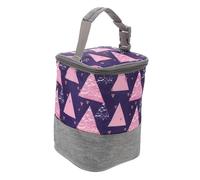 HEMOTON pour Biberon Portable avec Poignée pour Le Voyage Le Rangement Le Déjeuner Polyvalent Facile À Fermer Compact Et Convivial