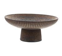 HEMOTON Présentoir à Fruits Sur Pied Petit Format En Porcelaine, Plateau à Collation Vintage, Support à Desserts Maison, Pour Thé Et Goûter, Décor Zen, Usage Familial Et Fêtes