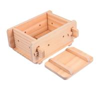 Hemoton Presse à tofu en bois - Moule à tofu - Machine à fromage - Moule à tofu pour la maison