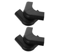HEMOTON Protections d'angle en Nylon Portables et Antidérapantes pour Table de Billard Noir, Lot de 4 Pièces Design Simple et Élégant pour Protéger Coins de Table