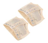 HEMOTON Protège Demi-semelle Strassée pour Femmes Chaussures de Danse Confortables et Flexibles Semelles Intérieures Adaptées Ballet et Latine S