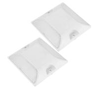 HEMOTON Réflecteurs pour Entrée Allée Marquage Allée Marquage De Trottoir Accessoire De Voirie pour Trottoirs Routes Chemins Parkings