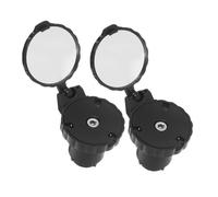 HEMOTON Rétroviseurs Guidon Ajustables et Rotatifs Miroir pour Route et Montagne Installation sans Outil Set pour Sécurité Cycliste Optimale