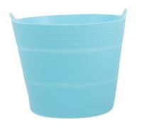 HEMOTON Revêtement De Seau en Silicone Réutilisable Revêtement De Bac À Graisse Revêtement De Seau À Huile pour Gril Revêtement De Seau Pliable en Silicone Seau pour Barbecue Seau