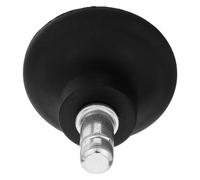 HEMOTON Roulettes Noires en Pu de 2 Pouces pour Chaise de Bureau, Accessoires Stables et Fixes en Métal, Protection du Sol pour Bureau et Espaces de Réunion