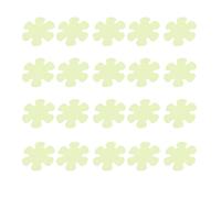 HEMOTON Ruban Réfléchissant Lumineux Antidérapant Vert Clair en Peva, 20 Feuilles, Résistant aux Intempéries, pour Escalier et Zone de Sécurité, Améliore la Visibilité Nocturne