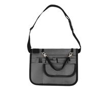 HEMOTON Sac Banane Outil Multifonction pour Infirmière avec Multiples Compartiments Ceinture et Oxford Gris Résistant pour Rangement Pratique Équipements et Accessoires de Soins