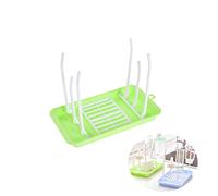 HEMOTON Séchoir à Biberons Étendoir Pliable Grille Sèche Séchoir à Bouteilles Étendoir à Biberons Casier à Bouteilles Étendoir à Linge Pliable De Bébé Étagère De Vidange Pliant