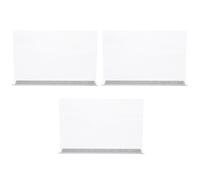 HEMOTON Séparateurs Latéraux en Plastique PVC Résistants pour pour Étagère, 3pcs, Classification Adaptés pour Magasin et Fleuriste