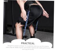 HEMOTON Set de Bandes de Résistance Fitness pour Jambes et Entraînement Musculaire à Ceinture Élastique pour Musculation et Renforcement