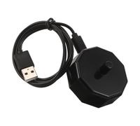 HEMOTON Socle de Charge avec Câble Renforcé Résistant aux Plis pour Brosse à Dents Électrique Noir et Base Antidérapante Élargie pour Salle de Bain