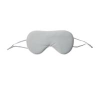 HEMOTON Sommeil Occultant Gris Double Face pour Femme, Bandeau Élastique, Rafraîchissant Yeux, Soulage la Fatigue Oculaire, pour Sommeil à Domicile et Voyage
