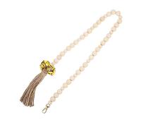 HEMOTON Sonnette pour Chien Cloche D’Apprentissage en Perles De Bois Sonore, Légère Et Solide, Taille Adaptée pour Dressage à La Sortie, Convient Aux Chiens Et Chiots