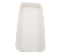 HEMOTON Soucoupe Rectangulaire Plastique pour Pot de Fleurs Plateau Grand Format pour Plantes Intérieur et Extérieur Bac à Eau Étanche pour Plusieurs Pots Adapté Aux Jardinières