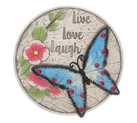 HEMOTON Stepping Stones for Garden Walkway Durable Cement Outdoor Decorative Lawn Paver Stone Reusable Concrete Path Ornament for Patio and