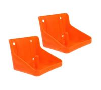 HEMOTON Support à Blocs de Sel pour Moutons et Chevaux, Lot de 2 Porte-briques Robustes en Polypropylène, Mangeoire Solide et Facile à Nettoyer pour Bétail la Ferme