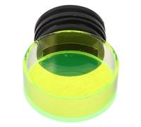 HEMOTON Support à Coraux Fluorescent Vert Fluo 50 Mm pour Aquarium Marin Présentoir Suspendu pour Coraux, Décor Aquarium Flottant, Montage Magnétique Compatible Eau Douce et Eau Salée