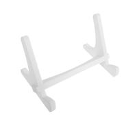 HEMOTON Support de Clavier en Plastique Blanc Structure Modulaire Détachable, Assemblage Facile, pour Conditions de Travail Mobile et Bureau à Domicile