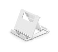 HEMOTON Support de Téléphone Pliable et Réglable en Abs pour Smartphone et Tablette, Portable et Compact, pour Bureau et Canapé Couleur Aléatoire