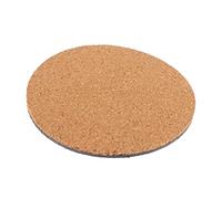 HEMOTON Tapis de Pot de Fleur à l'intérieur Plaque de Plante mis en Pot jardinière Ronde Soucoupes de Plante pour l'intérieur Mat de liège en liège Assiette pour Pot de Fleurs sciure Brun