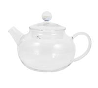 HEMOTON Théière en Verre Borosilicate 200Ml Infuseur et Bec Verseur Filtrant Petite Bouilloire pour Thé en Vrac Usage Domestique et Réunions