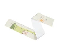 HEMOTON Toise Murale Décoration Garçon Fille Long Cou Sticker Mesure Croissance Résistant Déchirure Règle Hauteur Réutilisable sans Trace Design Animal Cartoon Pratique