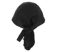 HEMOTON Toque De Chef En Coton Résistant À Lusure Pour Uniformes De Cuisinier Avec Attaches Pour Restaurant