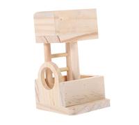 HEMOTON Tour Observation pour Hamster Sûr pour Petits Animaux Maison Nid Adaptée pour Hamster Nain et Souris Accessoires Ludiques pour Cages