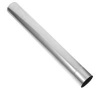 HEMOTON Tuyau de Cheminée INOX Poêle à Bois Camping Extérieur 60x50 Cm Diamètre 2,36 Pouces Évacuation Stable Fumée Acier Inoxydable Rallonge pour Poêles à Simple Paroi