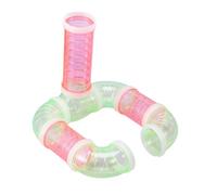 HEMOTON Tuyaux Acryliques pour Cages Animaux Kit de Tunnel pour Hamsters avec Accessoires Variés Couleurs Aléatoires pour Extension de Habitat et Interactifs