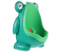 HEMOTON Urinoir D'entraînement Garçon Décor Grenouille Vert, Pot Debout Portable En Pp Solide, Design Amovible Moulin à Vent Ludique, Apprentissage Toilette Murale Garçon Et Filles