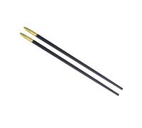 HEMOTON Ustensiles De Cuisine Vaisselle 1 Paire Couverts De Table Ustensiles De Service Jetables Costume D'or De Haute Qualité De Ménage Corée Du Sud Un Verre