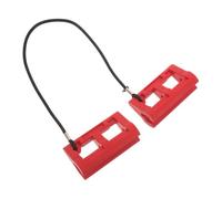 HEMOTON Verrou de Direction Hydraulique pour Moteur Hors-Bord, Tige de | Pp Rouge, Installation Facile, Verrouillage Précis, Sécurité Renforcée, pour Remorquage et Transport Marin