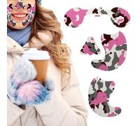 Hemousy Autocollant Visage Snowboard - Autocollant Antigel Et Anti Vent - Visage avec Écran Solaire pour Temps Froid - pour Hommes Hiver Extérieur Pêche sur Glace Escalade Randonnée