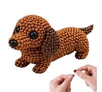 Hemousy Bead Kit, 3D DIY Animal Beading Kit, Creative Handmade Bead Animal Making Kits for Adults Teens Beginners Handcraft Lovers