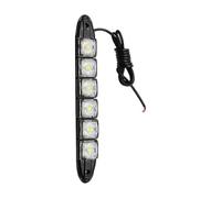 Hemousy Feux de circulation pour voitures, feux de jour à LED flexibles | Lumières LED de voiture extérieures | Lumières menées des véhicules à moteur flexibles imperméables pour l'extérieur de