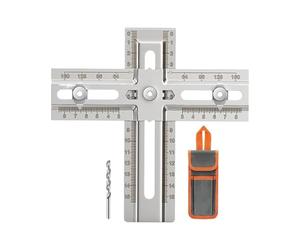 Hemousy Gabarit De Perçage Des Poignées De Meuble | Guide de Perçage Haute Précision,Outil de Positionnement pour Poignées de Meuble,Pour Menuisiers Adultes Débutants Amateurs Familles Amis