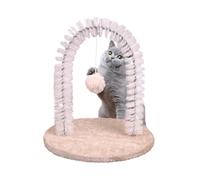 Hemousy Grattoir Pour Chat - Arc Massant À Griffer Pour Soin Des Chats - Brosse Anti-Peluche Enlève Poils Morts et Poste de Frottage pour Intérieur Balcon