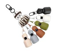 Hemousy Housses pour Leurres de Pêche, Protecteur D'Appâts pour Leurre À Calmar, 6 Pièces Transportables pour Pêche en Mer Collection Préparation Tournoi Bateau Eau Salée