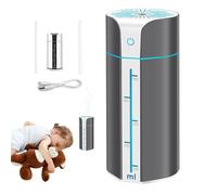 Hemousy Humidificateur pour - Diffuseur de Brume USB,7 Couleurs LED Humidificateur Silencieux avec Arrêt Automatique pour Dortoir Studio Chambre Salon Chambre d'Enfant Sous-sol Camping-car