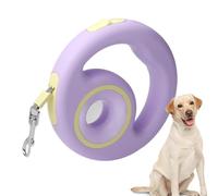 Hemousy Laisse Rétractable pour Chien,Laisse Télescopique Automatique pour Chien | Lanière Ergonomique Anti-Dérapante pour Marche et Randonnée avec Absorption des Chocs