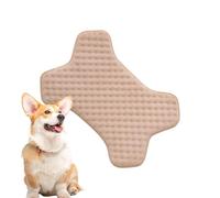 Hemousy Lit de Chien Indestructible, Pad Kennel de Chien - Mattress de Chiot Lavable en Machine Forme d'os Mignonne - Tampon de Couchage pour Animaux de Compagnie à Moteur de mât Non GLIP