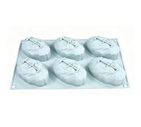 Hemousy Moules En Silicone Pour Cuisson | Moule Réutilisable à Six Empreintes | Moules en Silicone Amusants pour Chocolat et Pâtisserie - pour Cupcakes Muffins Chocolat Desserts Mariage Anniversaire