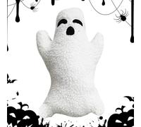 Hemousy Oreiller Ghost Bed | Oreiller Décoratif d'halloween en Forme de Fantôme | Coussin Horreur Doux pour Dormir dans Chambre, Hôtel ou Canapé