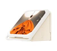 Hemousy Organisateur Mural | Bacs de Rangement Pliables - Étagères Organisatrices pour Ranger Les Vêtements pour Décoration à Montage Mural pour Douche Buanderie Salle de Bain et Coiffeuse