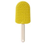 Hemousy Peigne de Toilette pour Chats | Brosse Démêloir Pour Chien - Accessoire Anti-Peluche Ergonomique Avec Manche Anti-Dérapage En Forme de Crème Glacée Pour Chiots Maisons et Salons