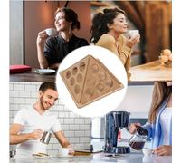 Hemousy Porte-Dosettes de Café pour Plan de Travail - Organisateur de Dosettes de Café avec Rangement,Accessoires D'Organisation De Cuisine À 24 Cases Avec Rotation À 360 Degrés Pour Dessous De Meuble